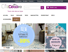 Tablet Screenshot of clicjedecore.com